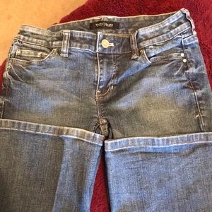 White House black market bootcut jeans size 00